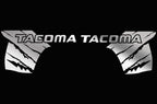 Toyota Tacoma Quarter Panel Vinyl Wrap Kit (2016-2017) TACOMA Logo - RacerX Customs