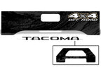 Toyota Tacoma Tailgate Graphics (2016-2018) 4x4 OFF ROAD - RacerX Customs