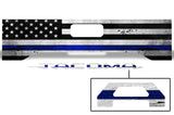 Toyota Tacoma Tailgate Graphics (2016-2018) THIN BLUE LINE - RacerX Customs