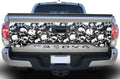 Toyota Tacoma Tailgate Graphics (2016-2018) SKULLS - RacerX Customs