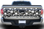 Toyota Tacoma Tailgate Graphics (2016-2018) SKULLS - RacerX Customs