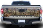 Toyota Tacoma Tailgate Graphics (2016-2018) WOODLAND CAMO - RacerX Customs