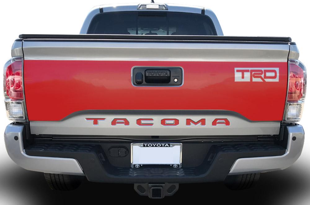 Toyota Tacoma Tailgate Wrap - Vinyl (2016-2017) - RacerX Customs