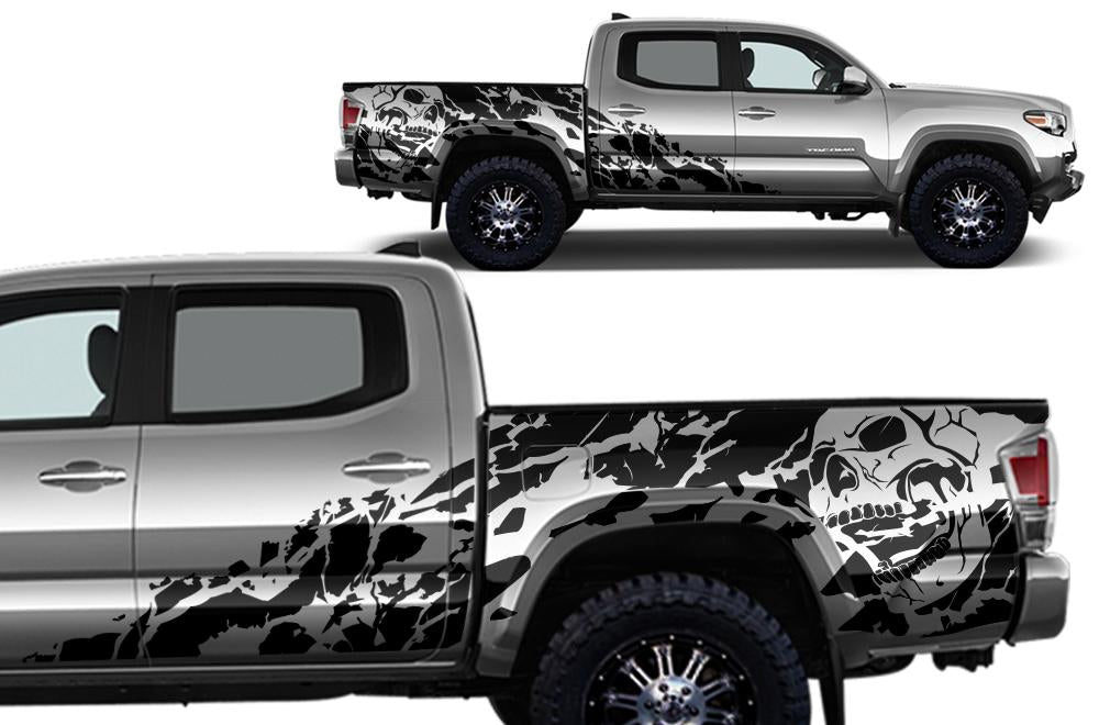 Toyota Tacoma Wrap Kit - Vinyl - Nightmare (2016-2017) - RacerX Customs