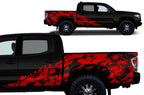 Toyota Tacoma Wrap Kit - Vinyl - Nightmare (2016-2017) - RacerX Customs