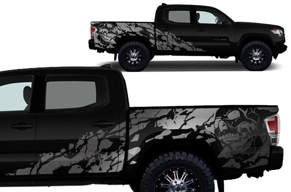 Toyota Tacoma Wrap Kit - Vinyl - Nightmare (2016-2017) - RacerX Customs