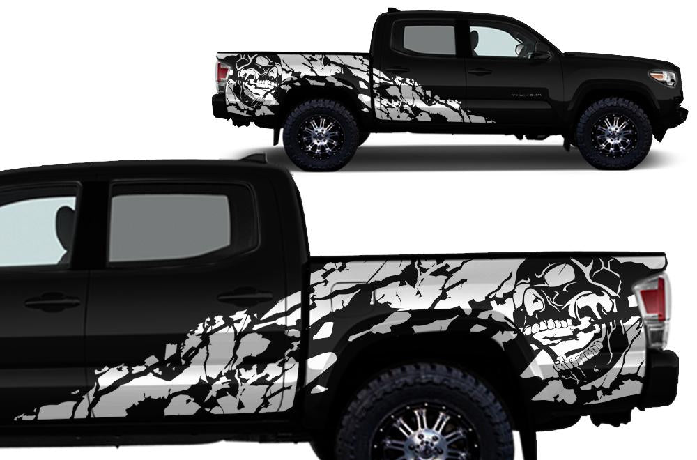 Toyota Tacoma Wrap Kit - Vinyl - Nightmare (2016-2017) - RacerX Customs