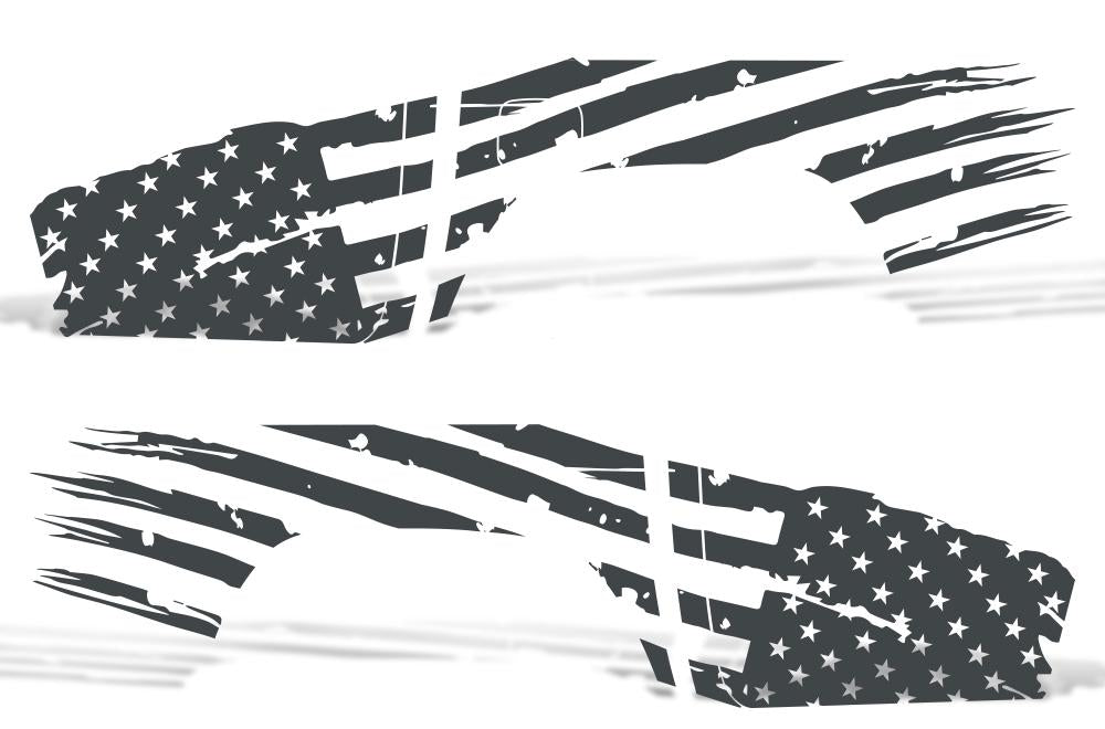 Toyota Tacoma Wrap Kit - Vinyl - American Flag (2016-2017) - RacerX Customs
