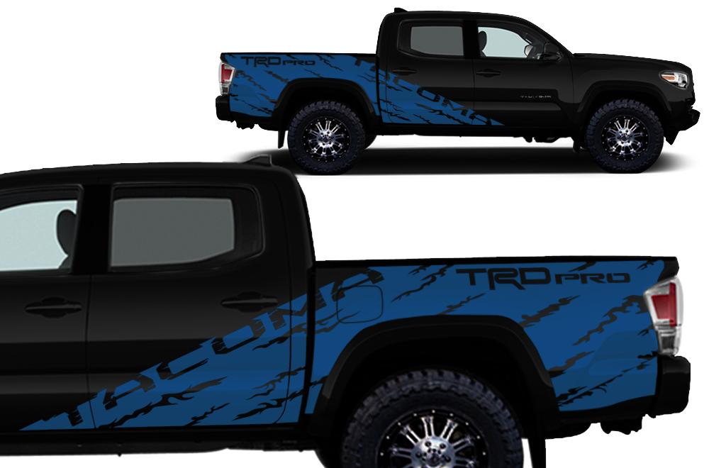 Toyota Tacoma Wrap Kit - Vinyl - TRD Pro (2016-2017) - RacerX Customs