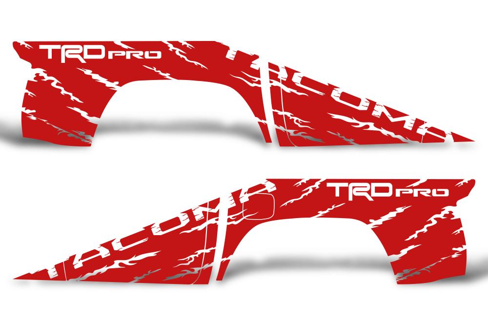 Toyota Tacoma Wrap Kit - Vinyl - TRD Pro (2016-2017) - RacerX Customs