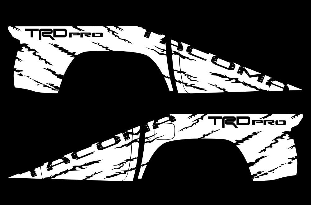 Toyota Tacoma Wrap Kit - Vinyl - TRD Pro (2016-2017) - RacerX Customs
