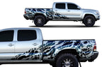 Toyota Tacoma 4-Door Wrap Kit (2005-2015) Vinyl - Nightmare - RacerX Customs