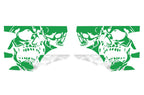 Nissan Titan Quarter Panel Vinyl Wrap (2004-2013) DoubleSkull - RacerX Customs