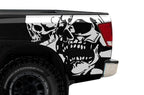 Nissan Titan Quarter Panel Vinyl Wrap (2004-2013) DoubleSkull - RacerX Customs