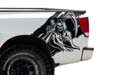 Nissan Titan Quarter Panel Vinyl Wrap (2004-2013) Grim Reaper - RacerX Customs