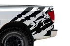 Nissan Titan Quarter Panel Vinyl Wrap (2004-2013) Ripped - RacerX Customs