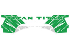 Nissan Titan Quarter Panel Vinyl Wrap (2004-2013) Titan-Rip - RacerX Customs