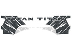 Nissan Titan Quarter Panel Vinyl Wrap (2004-2013) Titan-Rip - RacerX Customs