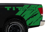 Nissan Titan Quarter Panel Vinyl Wrap (2004-2013) Titan-Rip - RacerX Customs