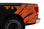 Nissan Titan Quarter Panel Vinyl Wrap (2004-2013) Titan-Rip - RacerX Customs