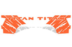 Nissan Titan Quarter Panel Vinyl Wrap (2004-2013) Titan-Rip - RacerX Customs