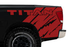 Nissan Titan Quarter Panel Vinyl Wrap (2004-2013) Titan-Rip - RacerX Customs