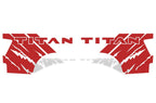 Nissan Titan Quarter Panel Vinyl Wrap (2004-2013) Titan-Rip - RacerX Customs
