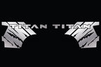 Nissan Titan Quarter Panel Vinyl Wrap (2004-2013) Titan-Rip - RacerX Customs