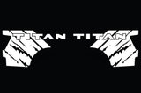 Nissan Titan Quarter Panel Vinyl Wrap (2004-2013) Titan-Rip - RacerX Customs