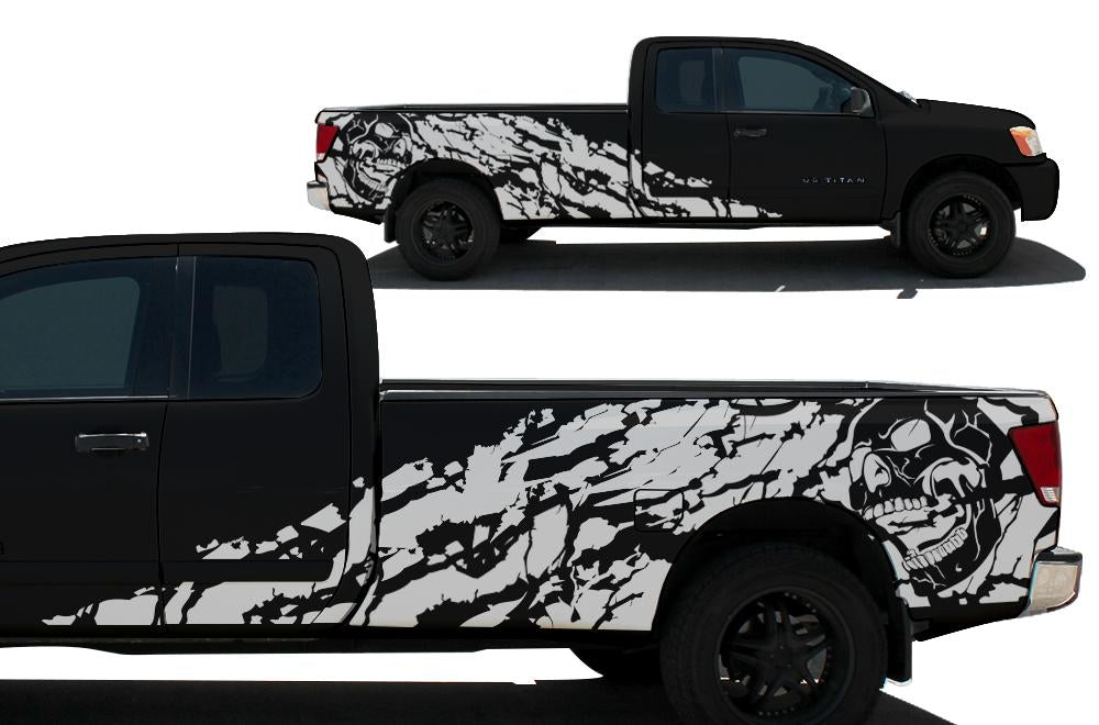 Nissan Titan Vinyl Wrap Kit (2004-2013) Nightmare - RacerX Customs