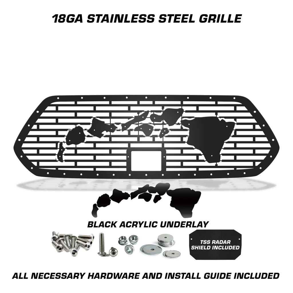 Toyota Tacoma Steel Grille  ('18-'23) - HAWAII