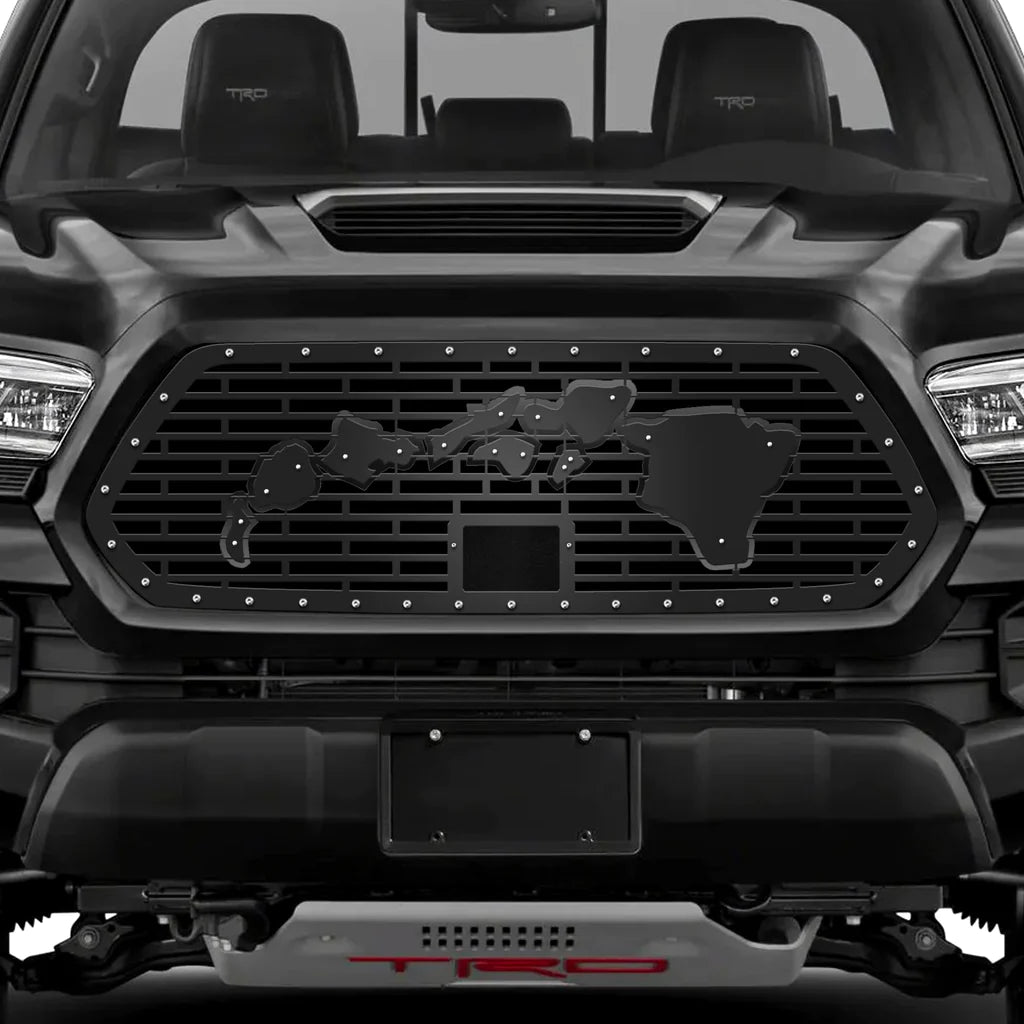 Toyota Tacoma Steel Grille  ('18-'23) - HAWAII