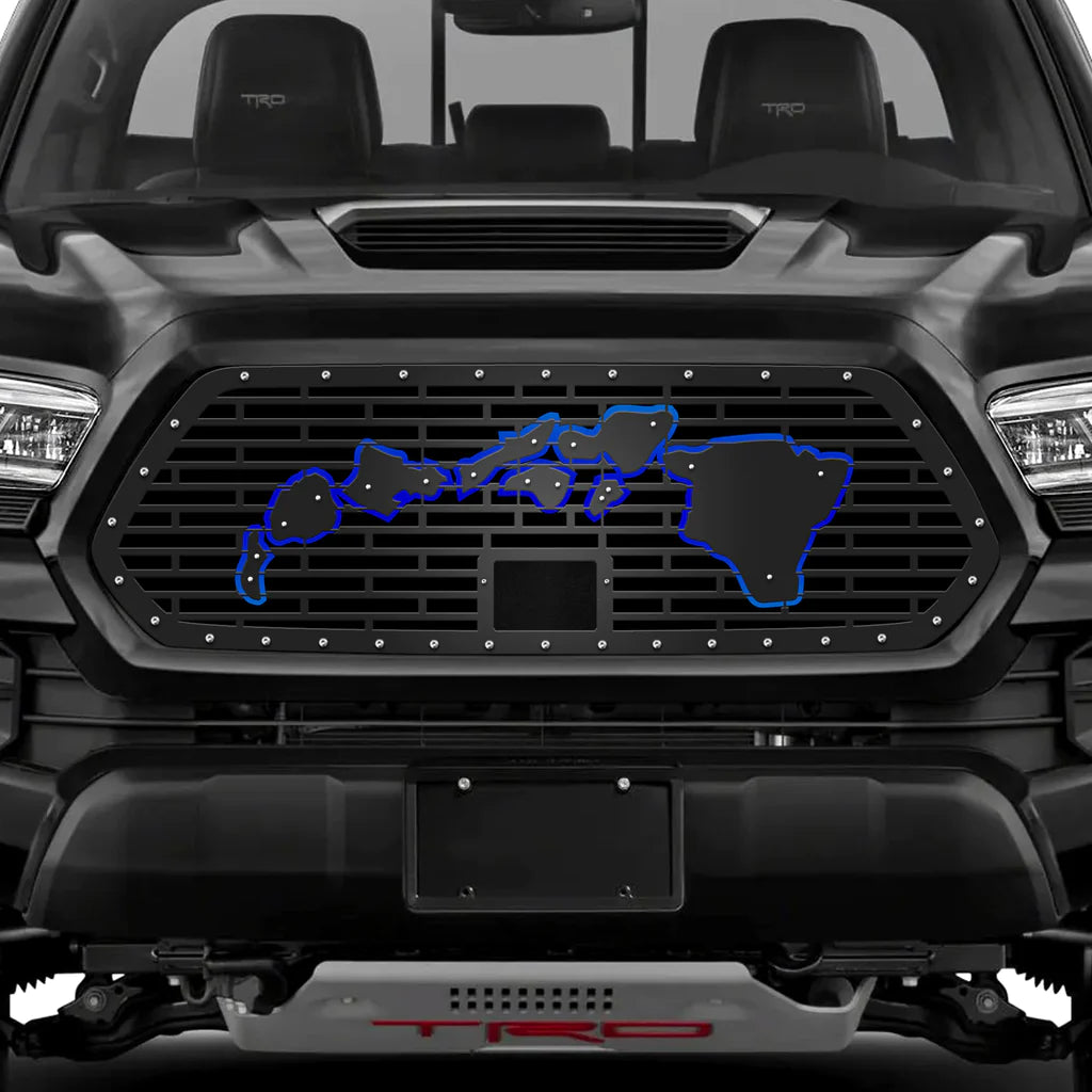 Toyota Tacoma Steel Grille  ('18-'23) - HAWAII