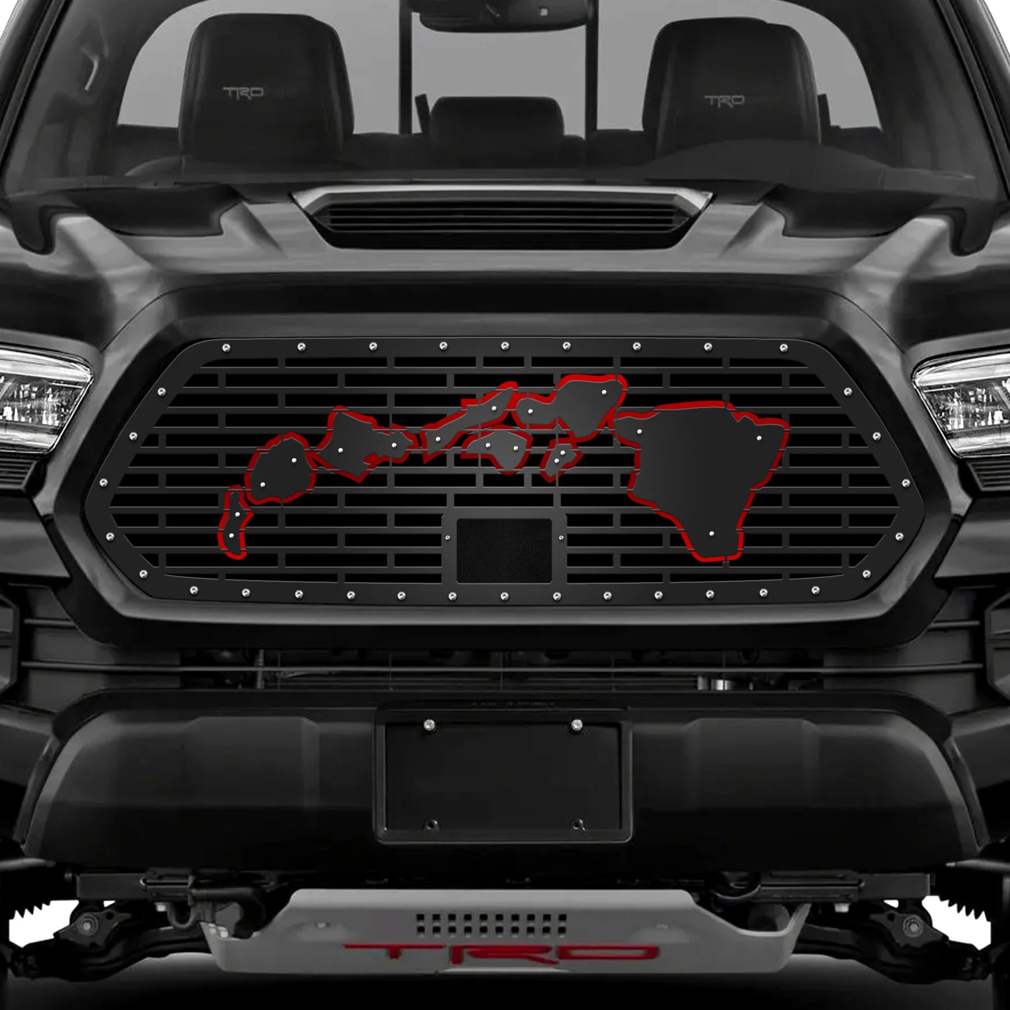 Toyota Tacoma Steel Grille  ('18-'23) - HAWAII