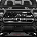 Toyota Tacoma Steel Grille ('18-'23) Printed Subdued Flag
