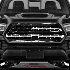 Toyota Tacoma Steel Grille ('18-'23) Printed Subdued Flag