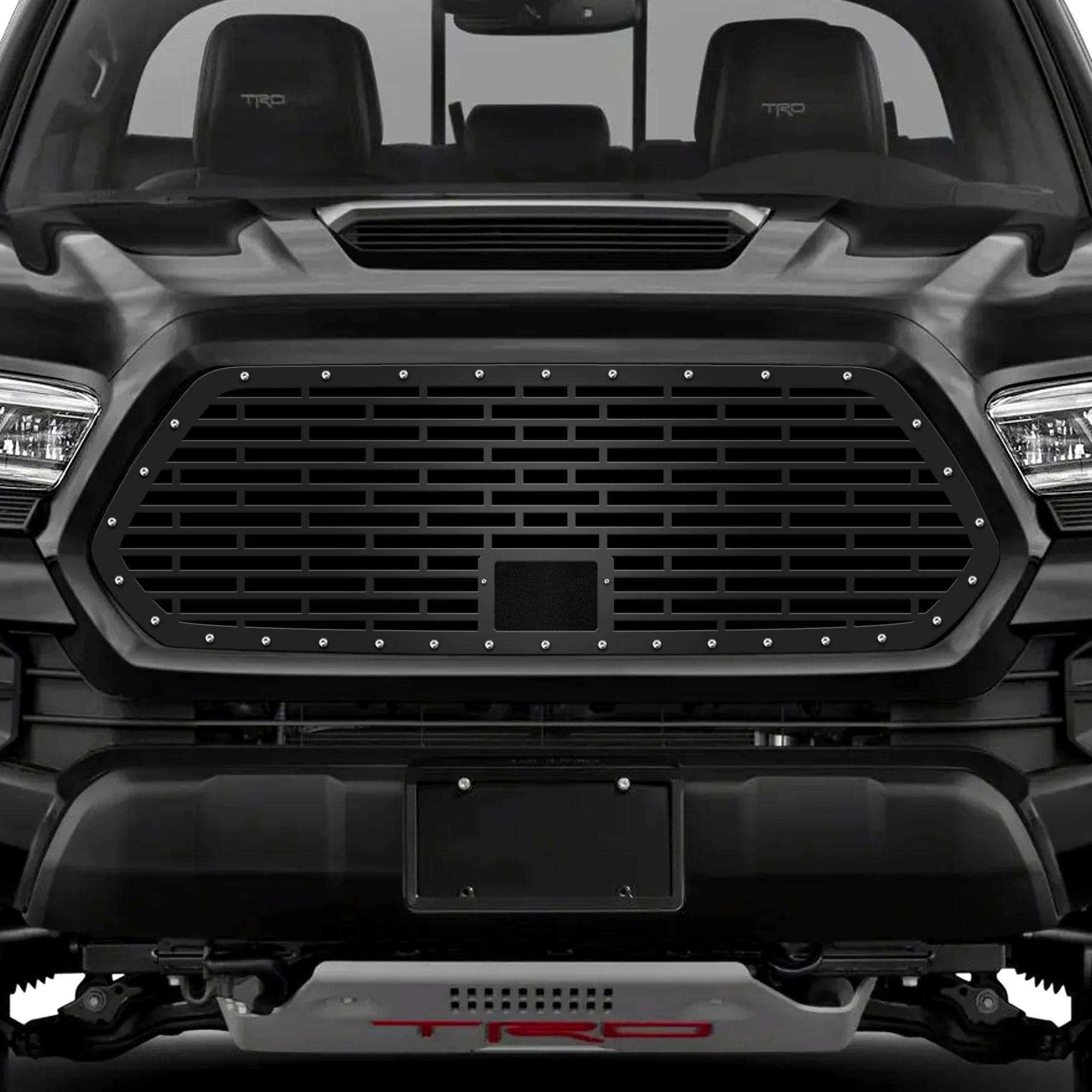 Toyota Tacoma Steel Grille ('18-'23) BRICKS
