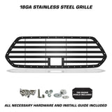Toyota Tacoma Steel Grille (2018-2022) STRIPES