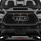 Toyota Tacoma Grille w/ Raptor Lights & Stainless Steel Outlined TRD ('18-'23)