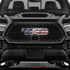 Toyota Tacoma Grille with USA-TRD Logo Outlined in Stainless Steel ('18-'23)