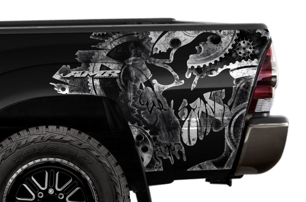 Toyota Tundra Quarter Panel Graphics (2007-2013) GEARS - RacerX Customs