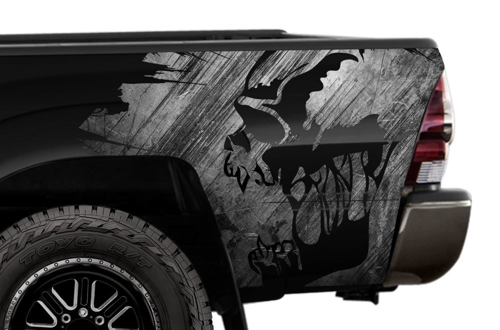 Toyota Tundra Quarter Panel Graphics (2007-2013) GRUNGE - RacerX Customs