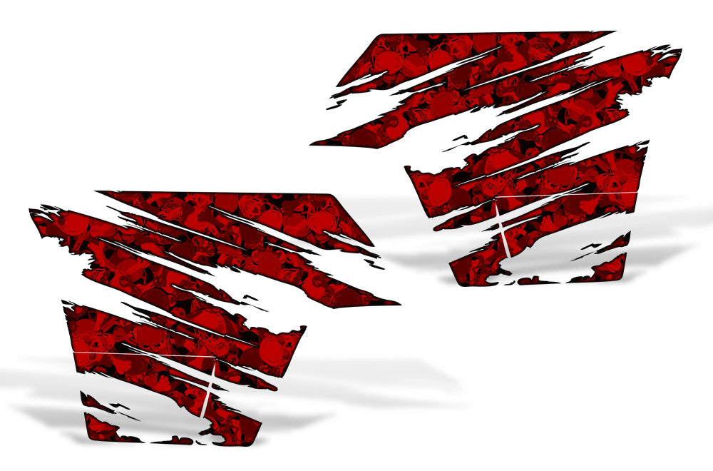 Toyota Tundra Quarter Panel Graphics (2007-2013) SKULL CAMO - RacerX Customs