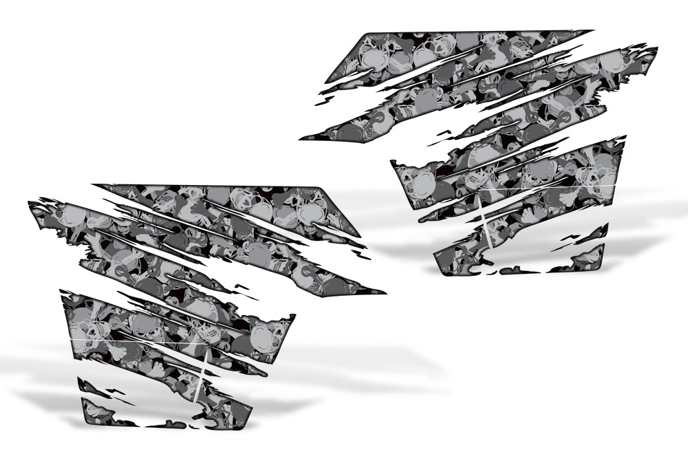 Toyota Tundra Quarter Panel Graphics (2007-2013) SKULL CAMO - RacerX Customs