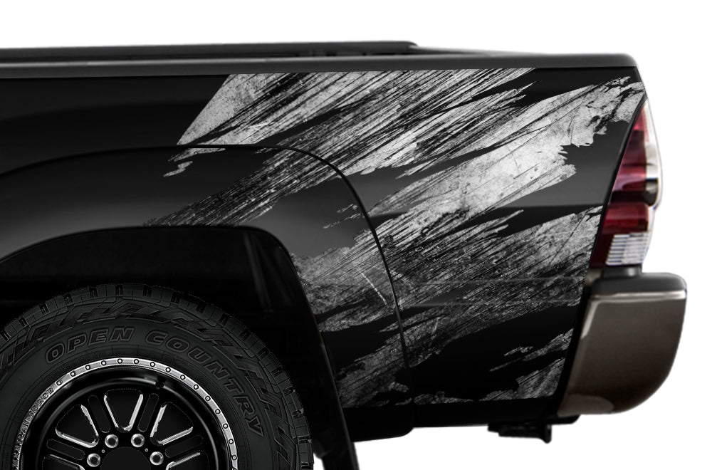 Toyota Tundra Quarter Panel Graphics (2007-2013) TORN STEEL - RacerX Customs