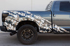 Toyota Tundra Double-Cab Graphics (2007-2013) FROZEN TUNDRA CAMO - RacerX Customs
