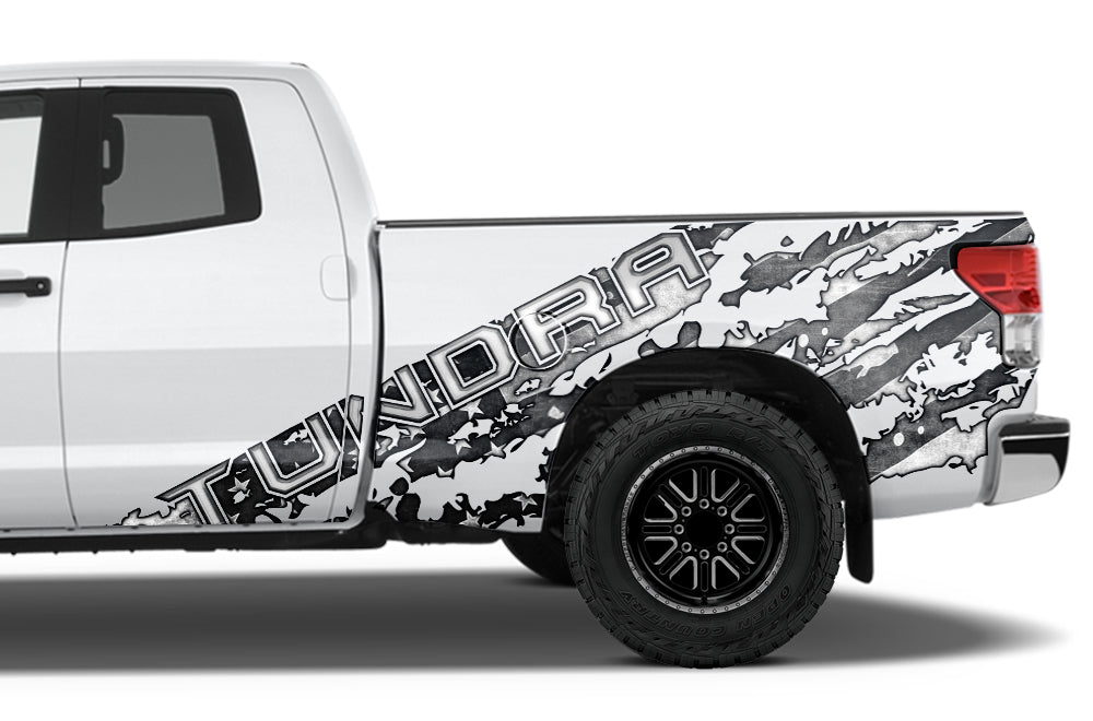 Toyota Tundra Double-Cab Graphics (2007-2013) SUBDUED - RacerX Customs