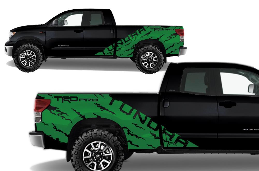 Toyota Tundra Wrap Kit - Vinyl - TRD Pro (2007-2013) Double-Cab - RacerX Customs