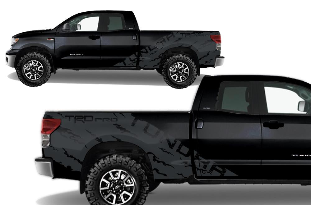 Toyota Tundra Wrap Kit - Vinyl - TRD Pro (2007-2013) Double-Cab - RacerX Customs