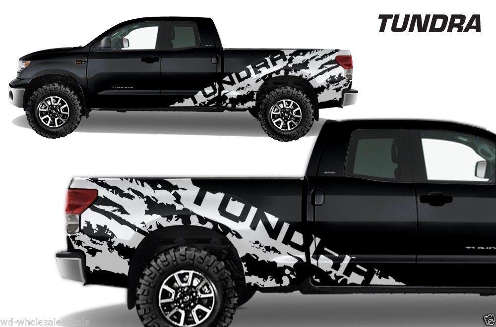 Toyota Tundra Wrap Kit - Vinyl - Torn (2007-2013) Double-Cab - RacerX Customs